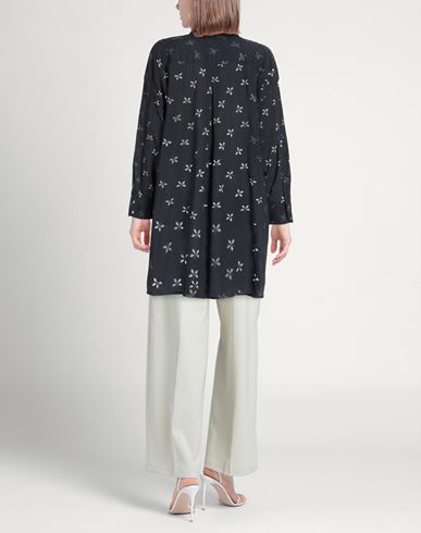 Woman Shirt Navy Size S Cotton