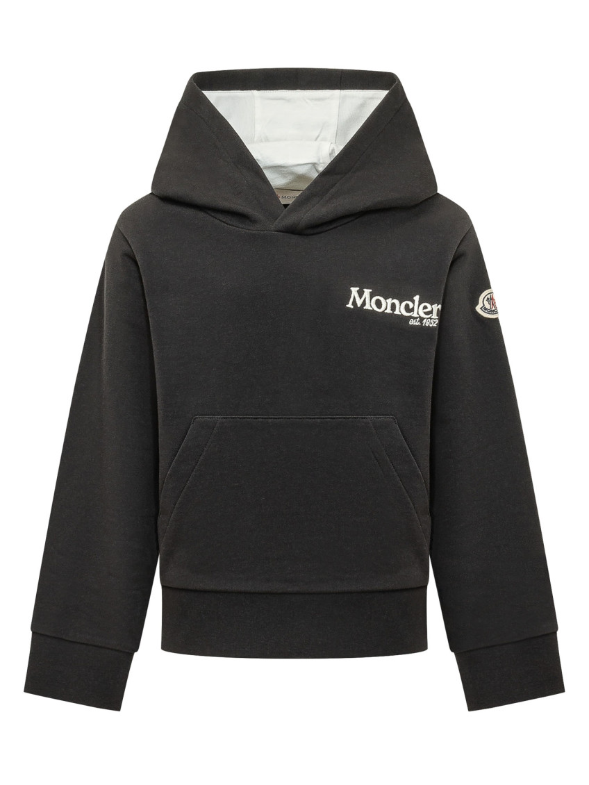 Kids Black Logo Hoodie