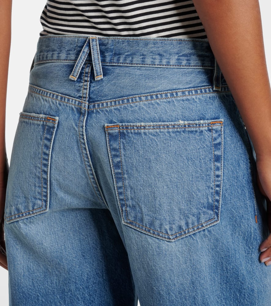 Jackson low-rise wide-leg jeans