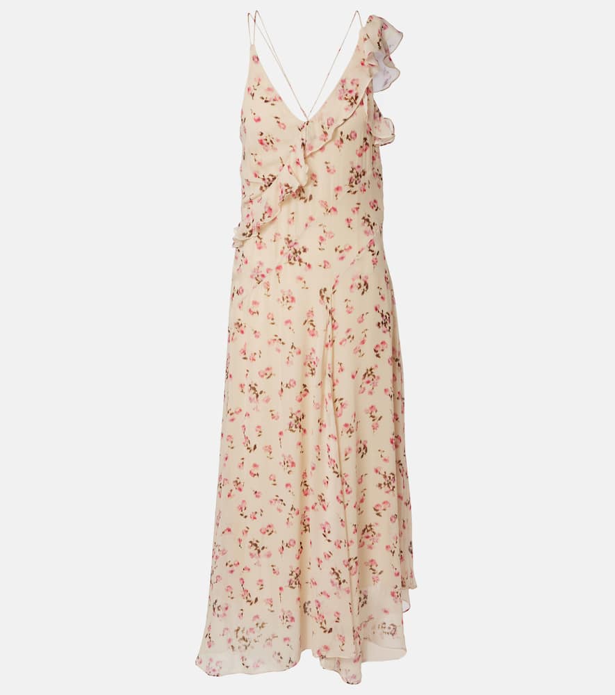 Luxie floral midi dress