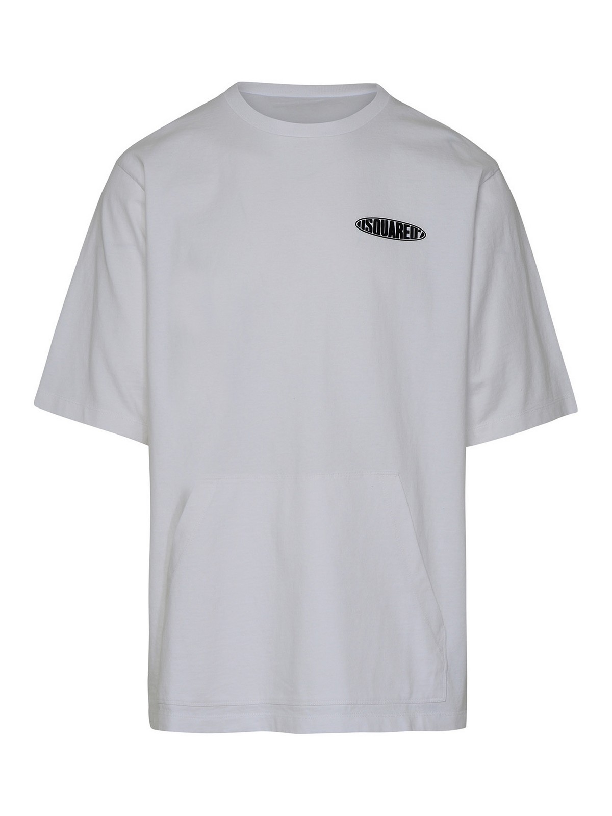 White cotton t-shirt