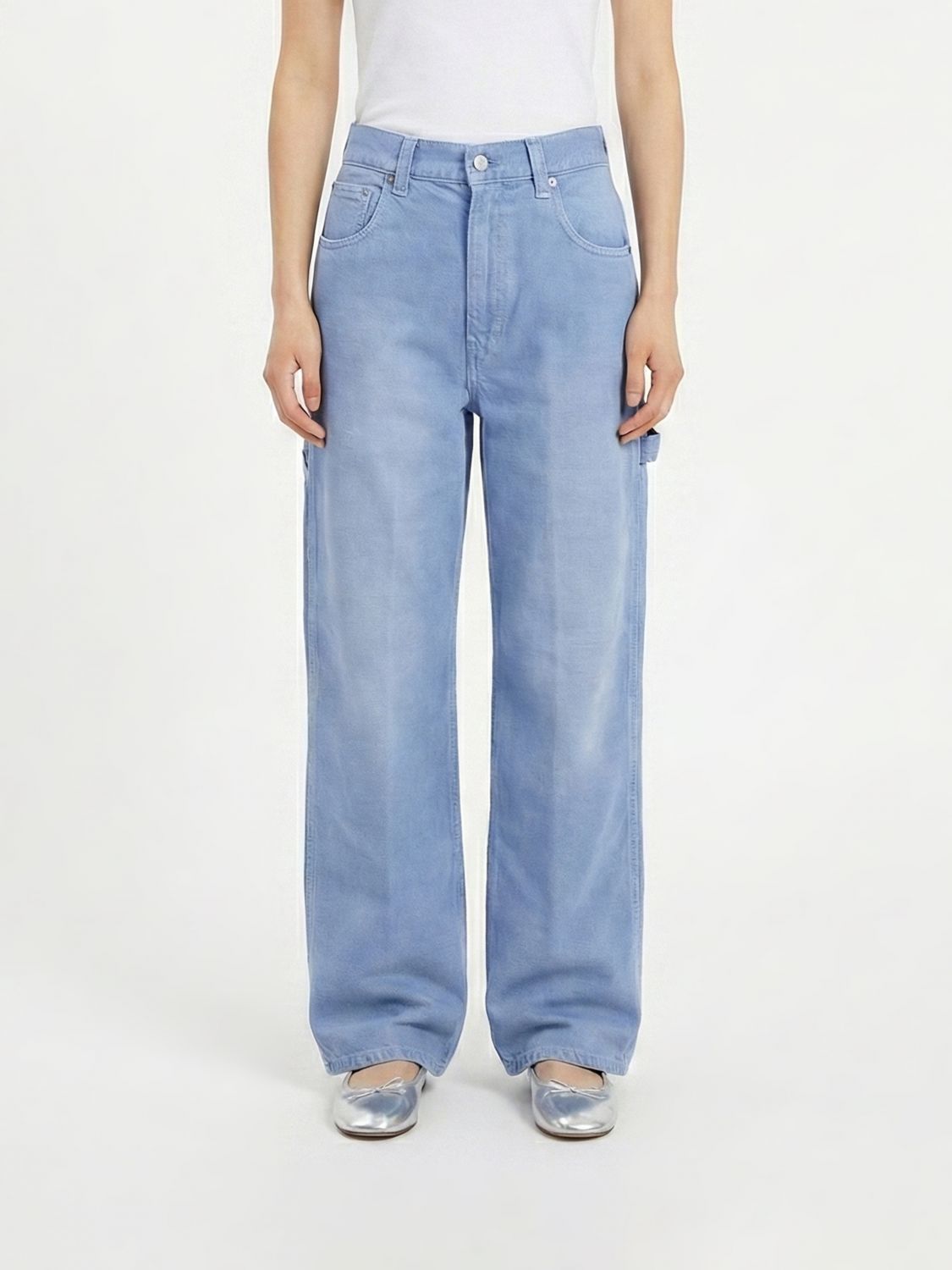 Pants Woman color Denim