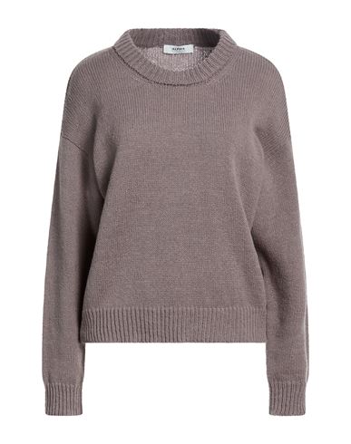 Woman Sweater Taupe Size 8 Merino Wool