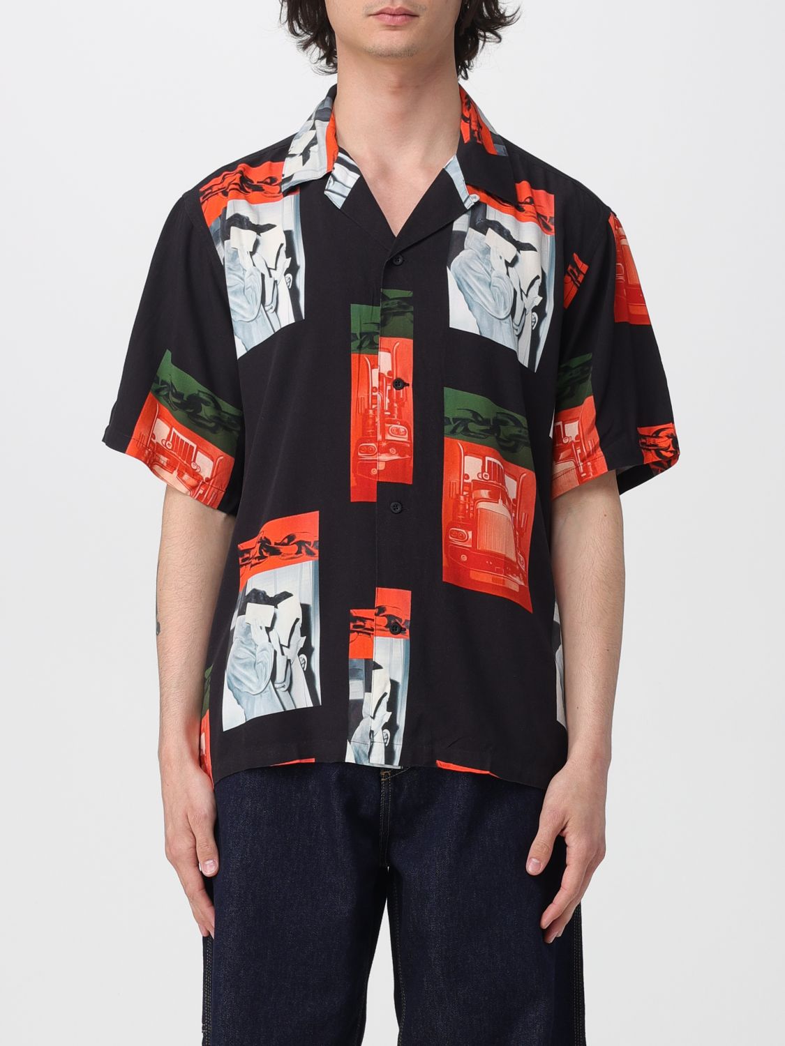 Shirt Men color Black