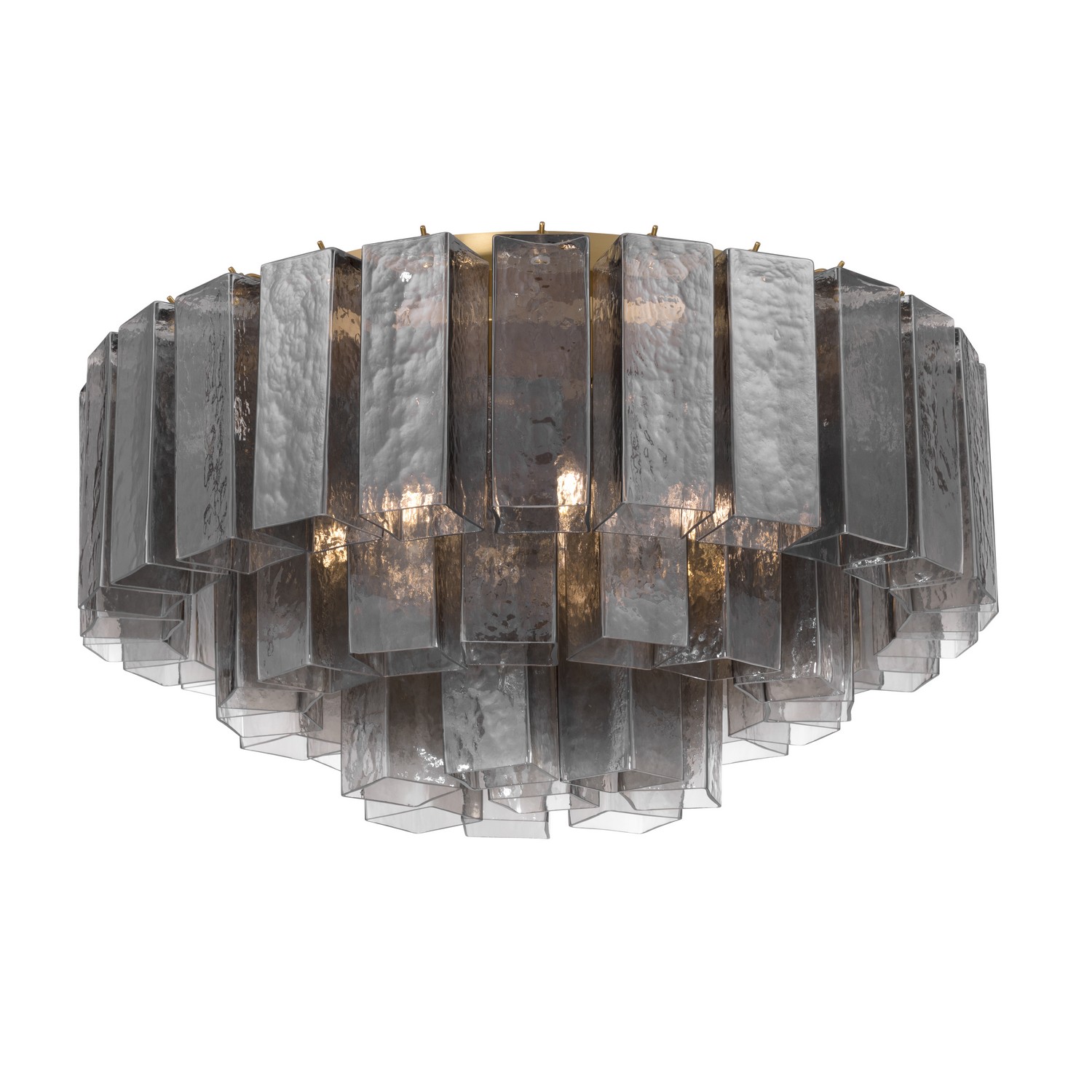 Legacy Brass Flush Mount from the Torvento Collection