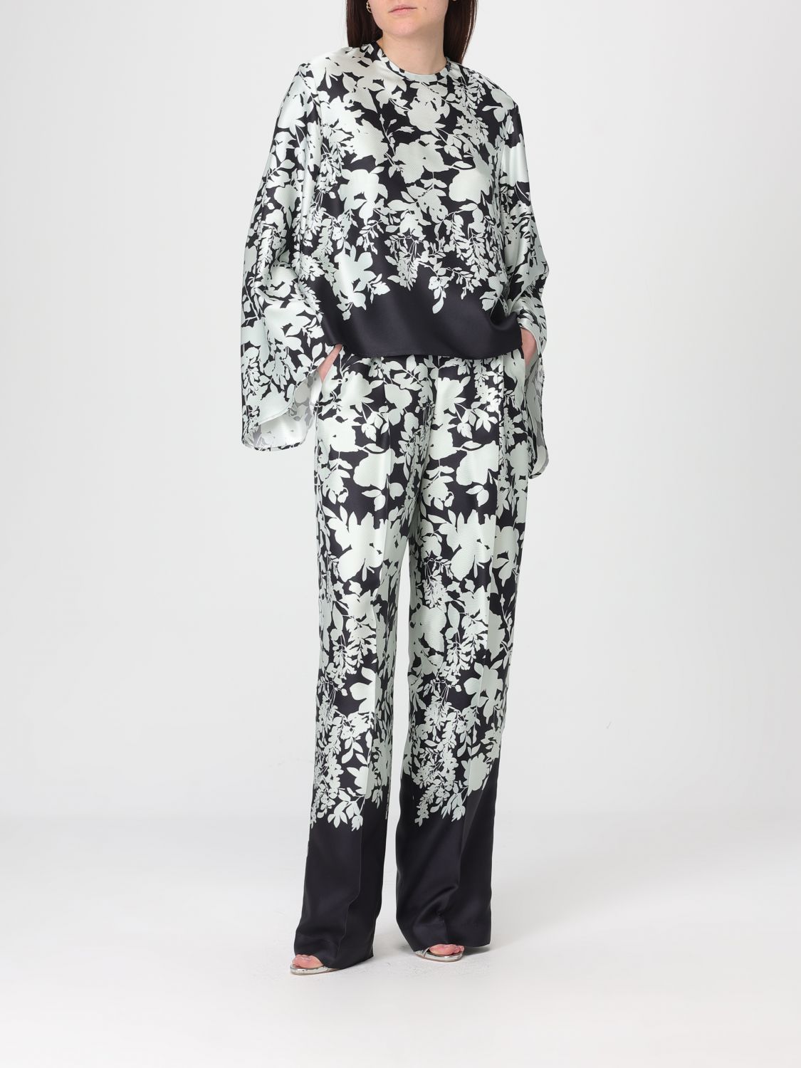 Top Woman color Black