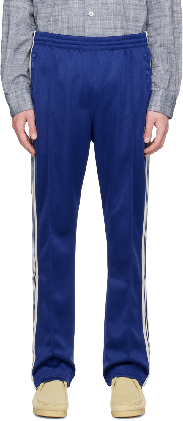 NEEDLES Blue Narrow Track Pants