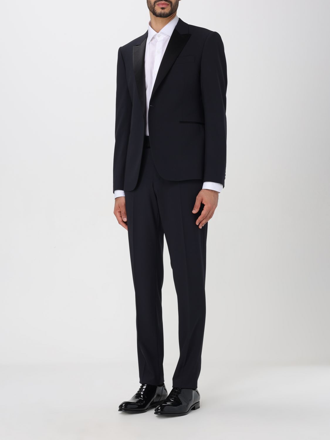 Suit Men color Navy