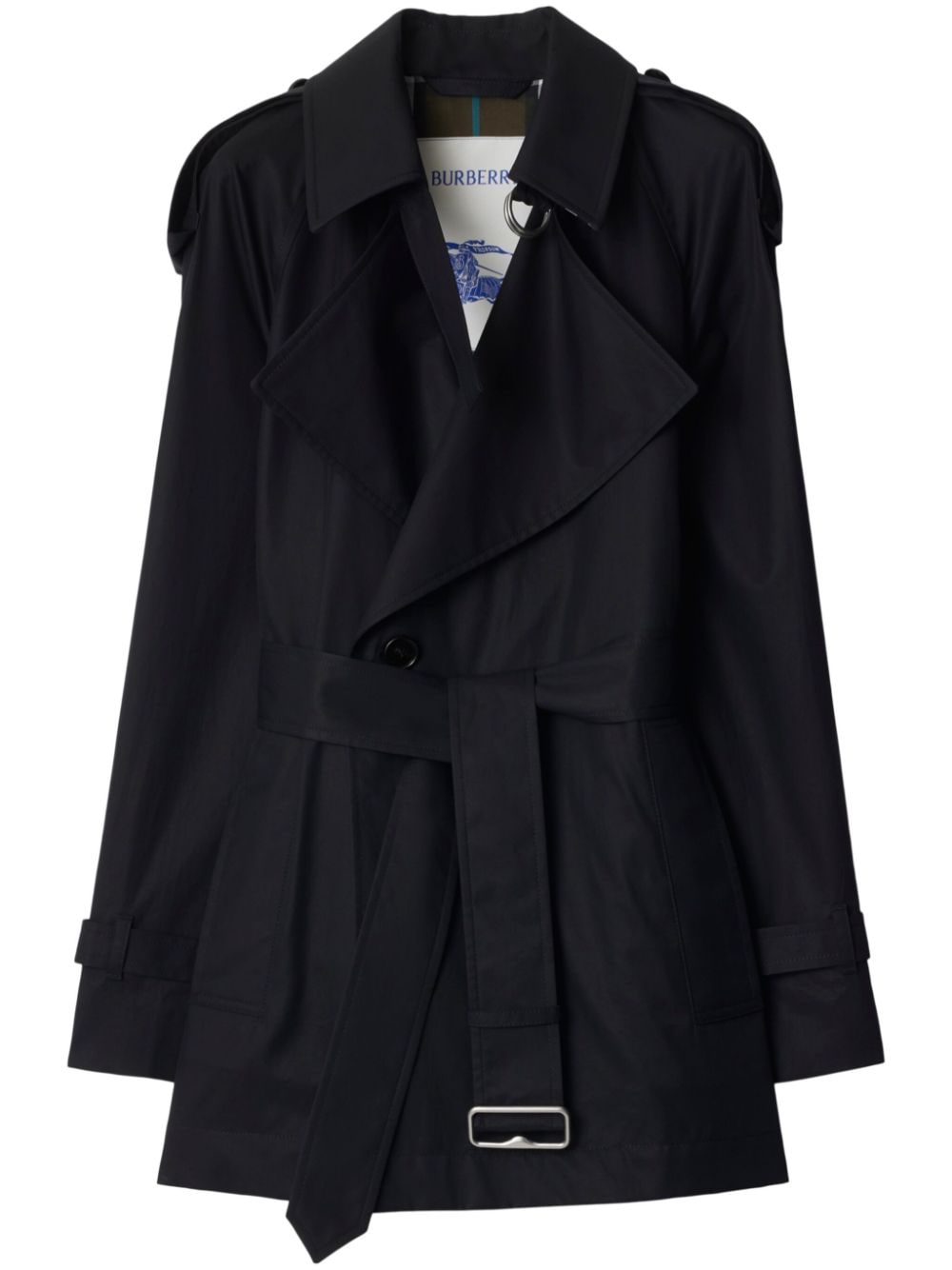 Gabardine trench jacket