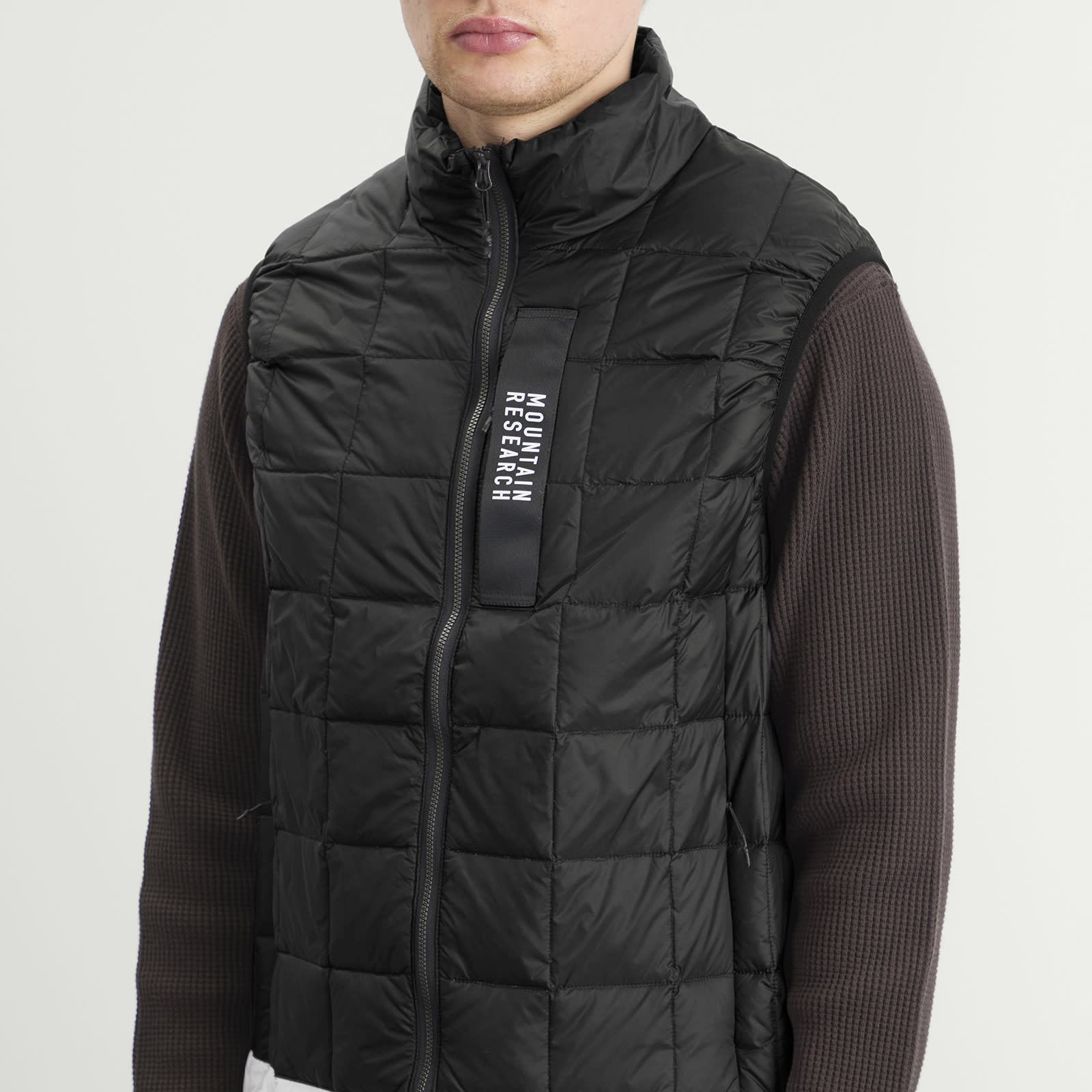Men's x Mountain Research Down Zip Vest Black
