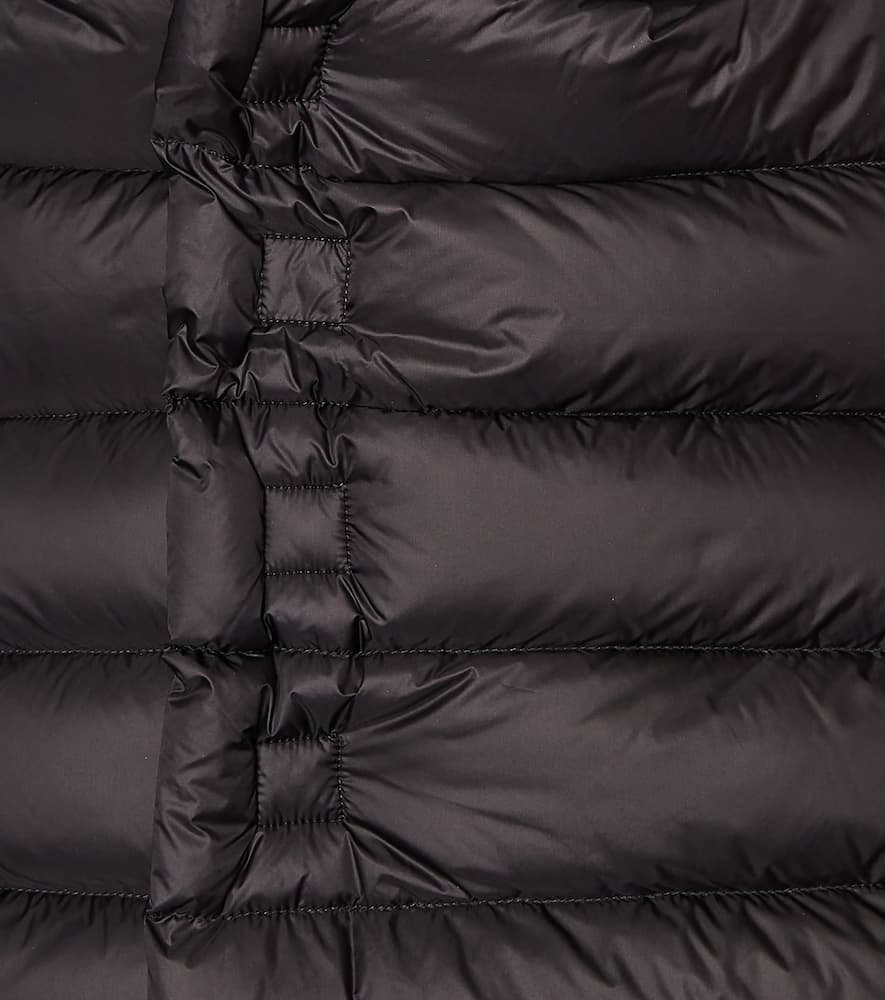 Quilted down vest