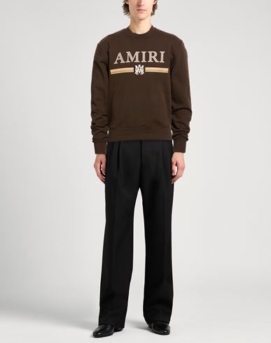 Man Sweatshirt Brown Size XS Cotton