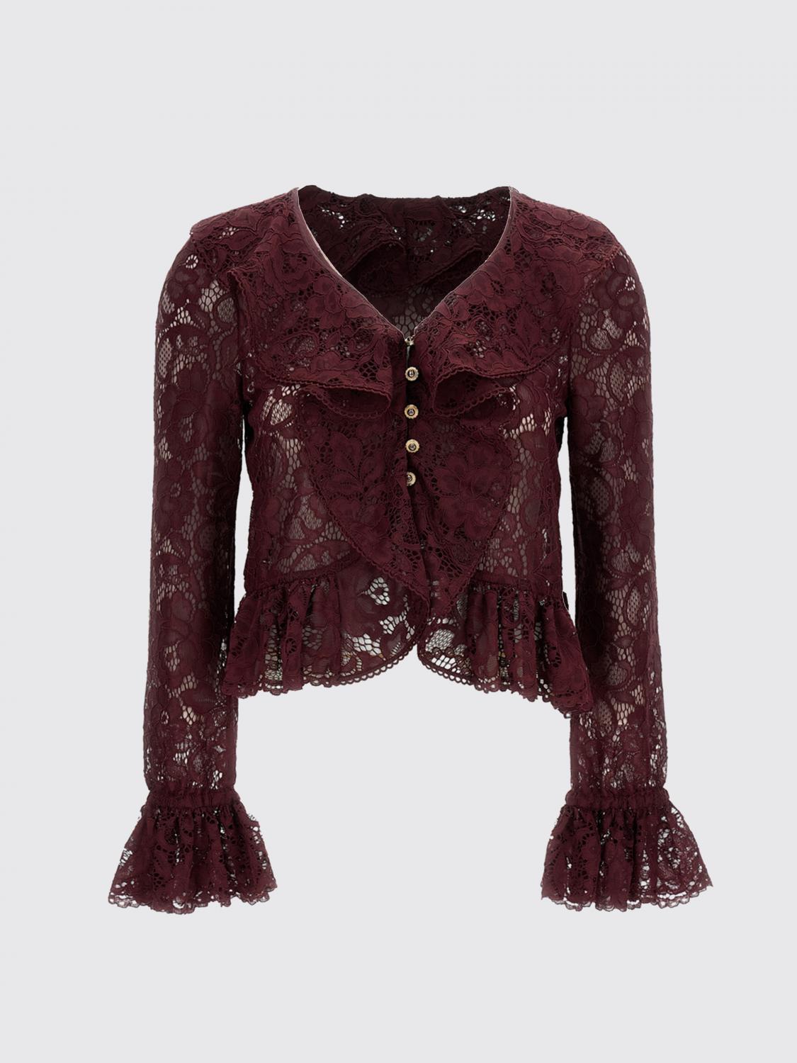 Shirt Woman color Burgundy