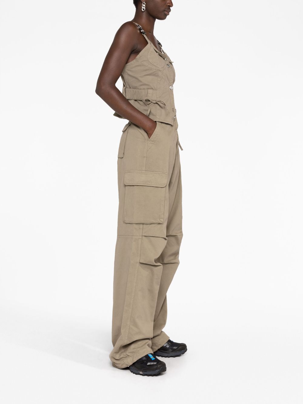 Wide Leg Cargo Pants