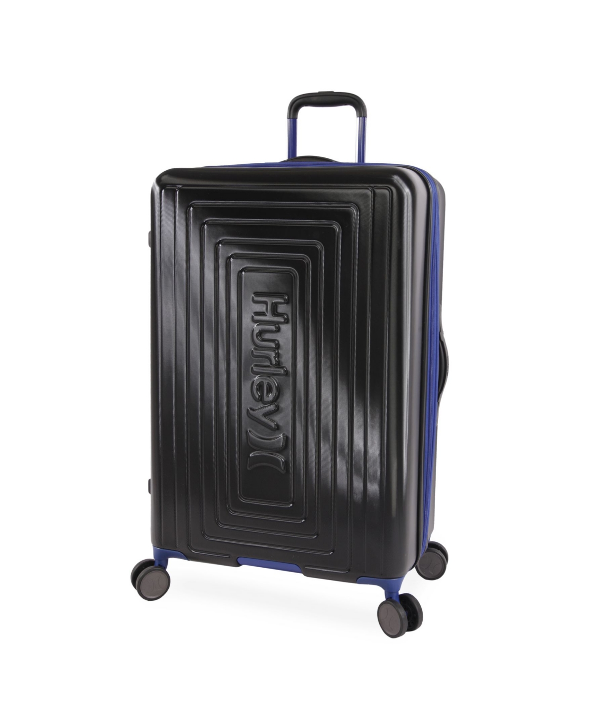 "Suki 29"" Hardside Spinner Suitcase - Black/Blue"
