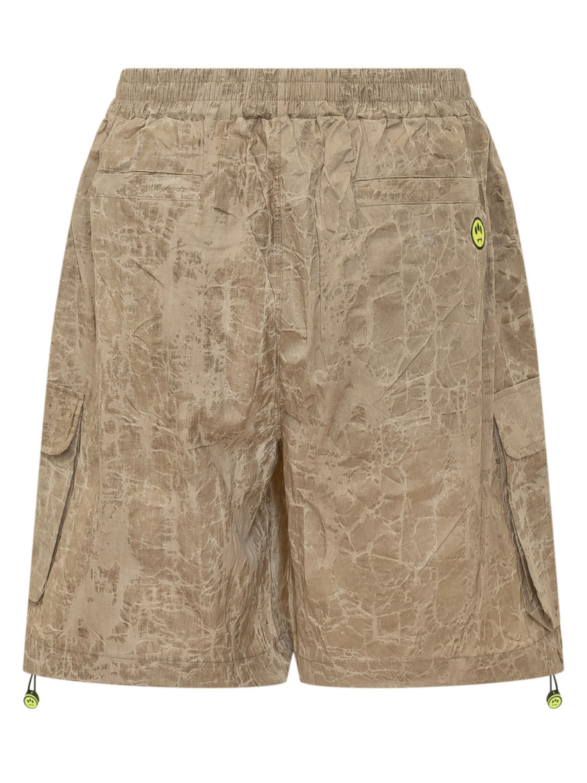 Brown Logo Shorts