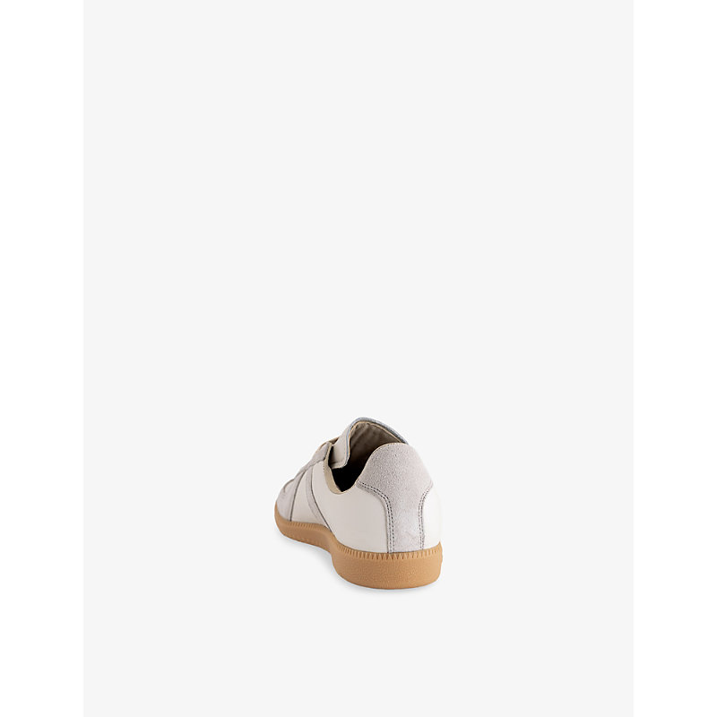 Mens Bw Army Leather and Suede Trainers