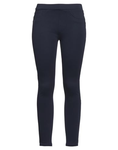 Woman Pants Navy Size L Viscose, Polyamide, Elastane