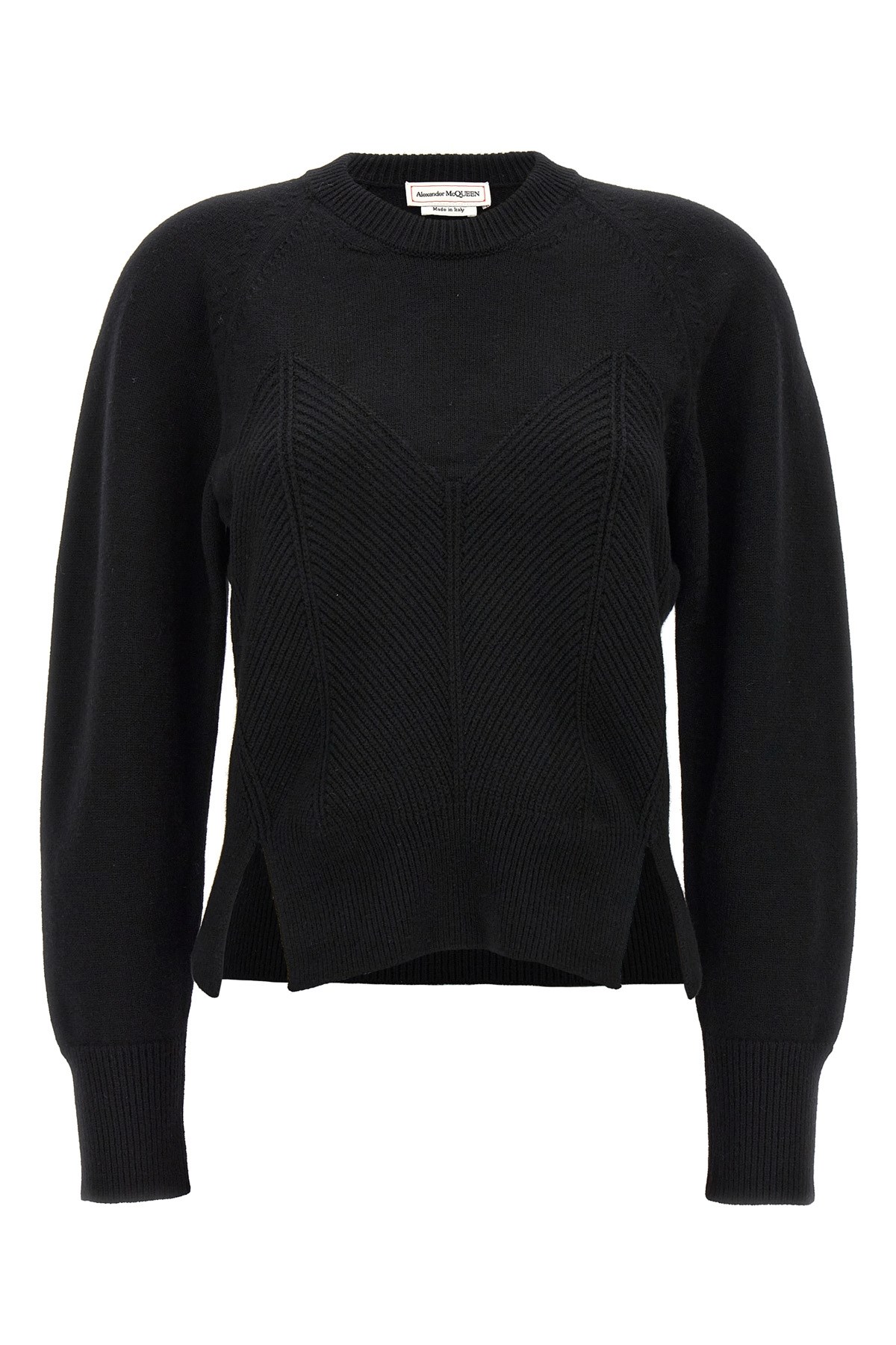 'Chevron Corset' Sweater