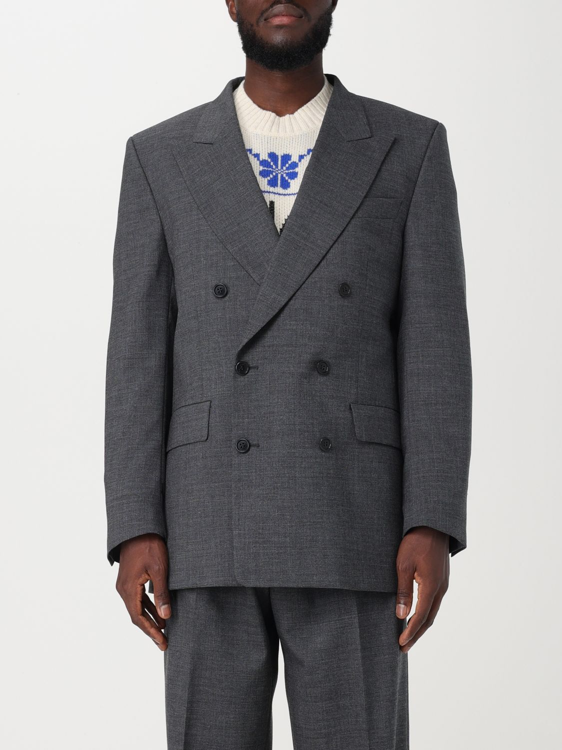 Jacket Men color Grey