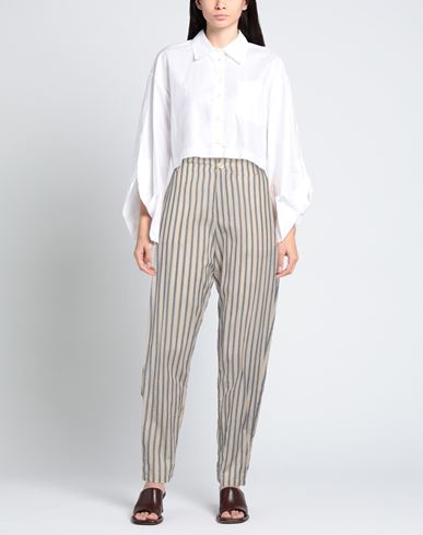 Woman Pants Beige Size XS Cotton