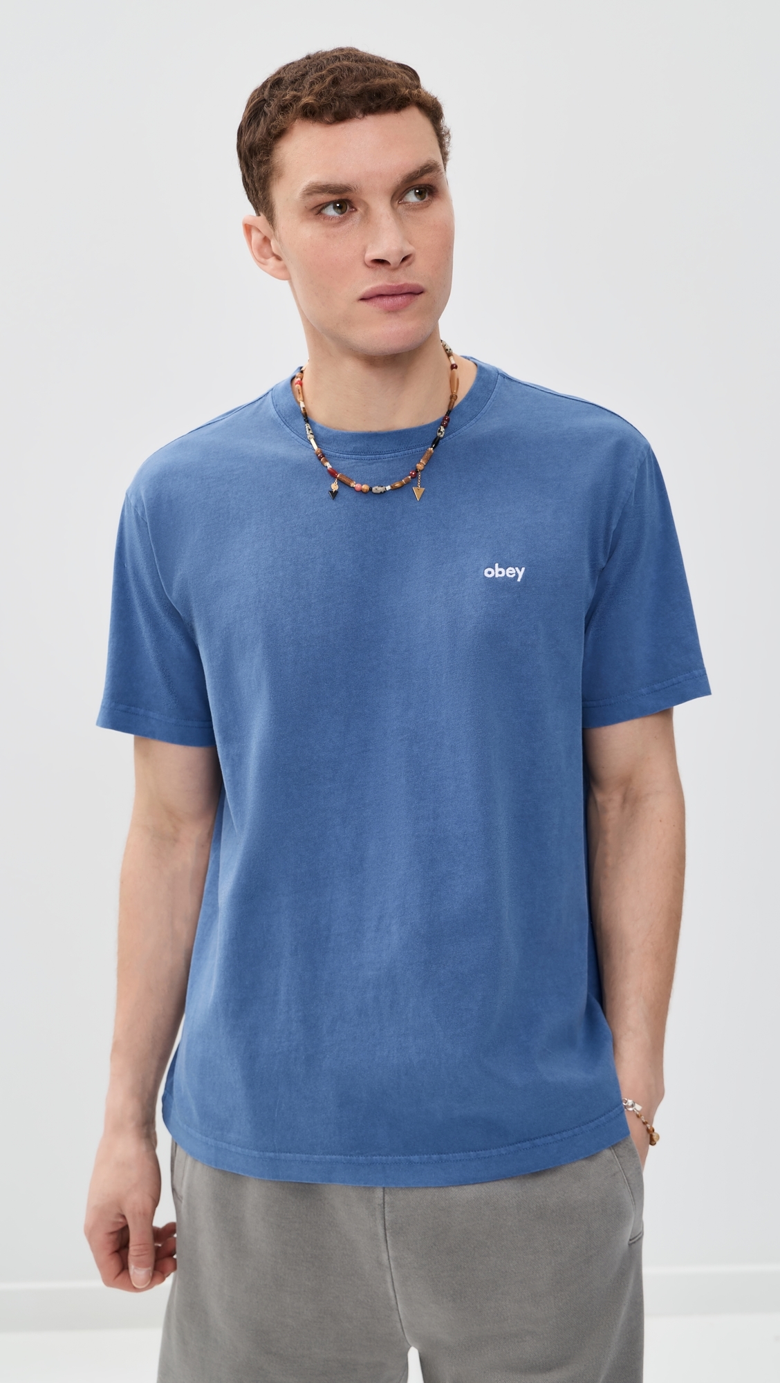 Lowercase Pigment T-Shirt Pigment Electric Indigo