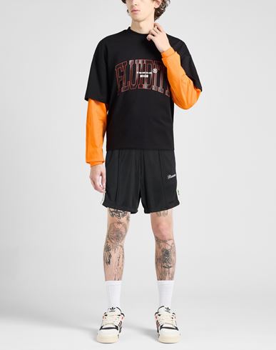 Man Shorts & Bermuda Shorts Black Size M Polyester