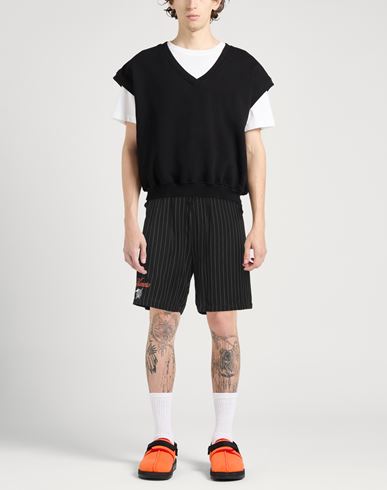 Man Shorts & Bermuda Shorts Black Size S Polyester, Viscose, Acrylic
