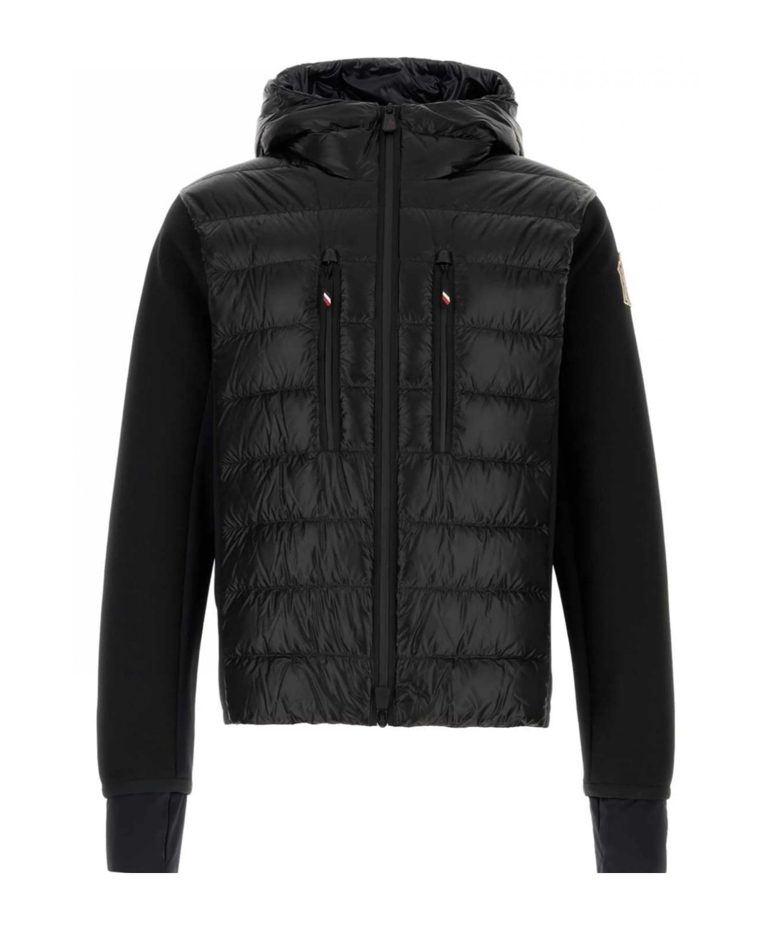 Padded Zip-Up Hoodie