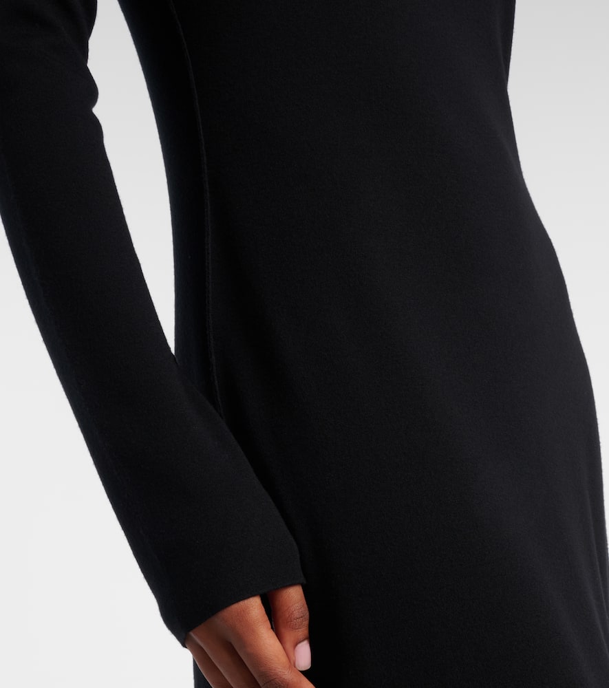 Leoline turtleneck virgin wool maxi dress