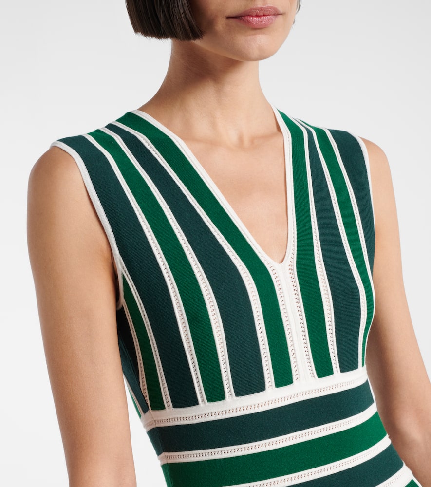 Tallone striped maxi dress