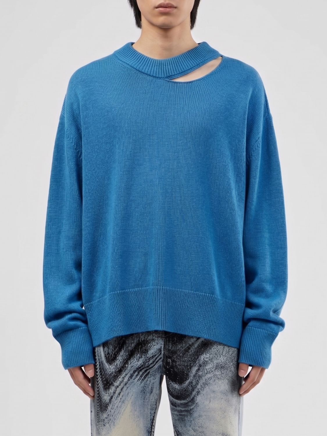Sweater Men color Blue