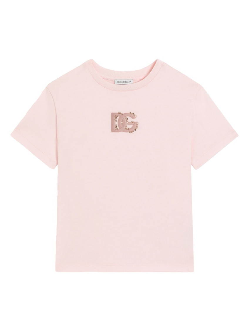 Kids Pink Logo T-Shirt