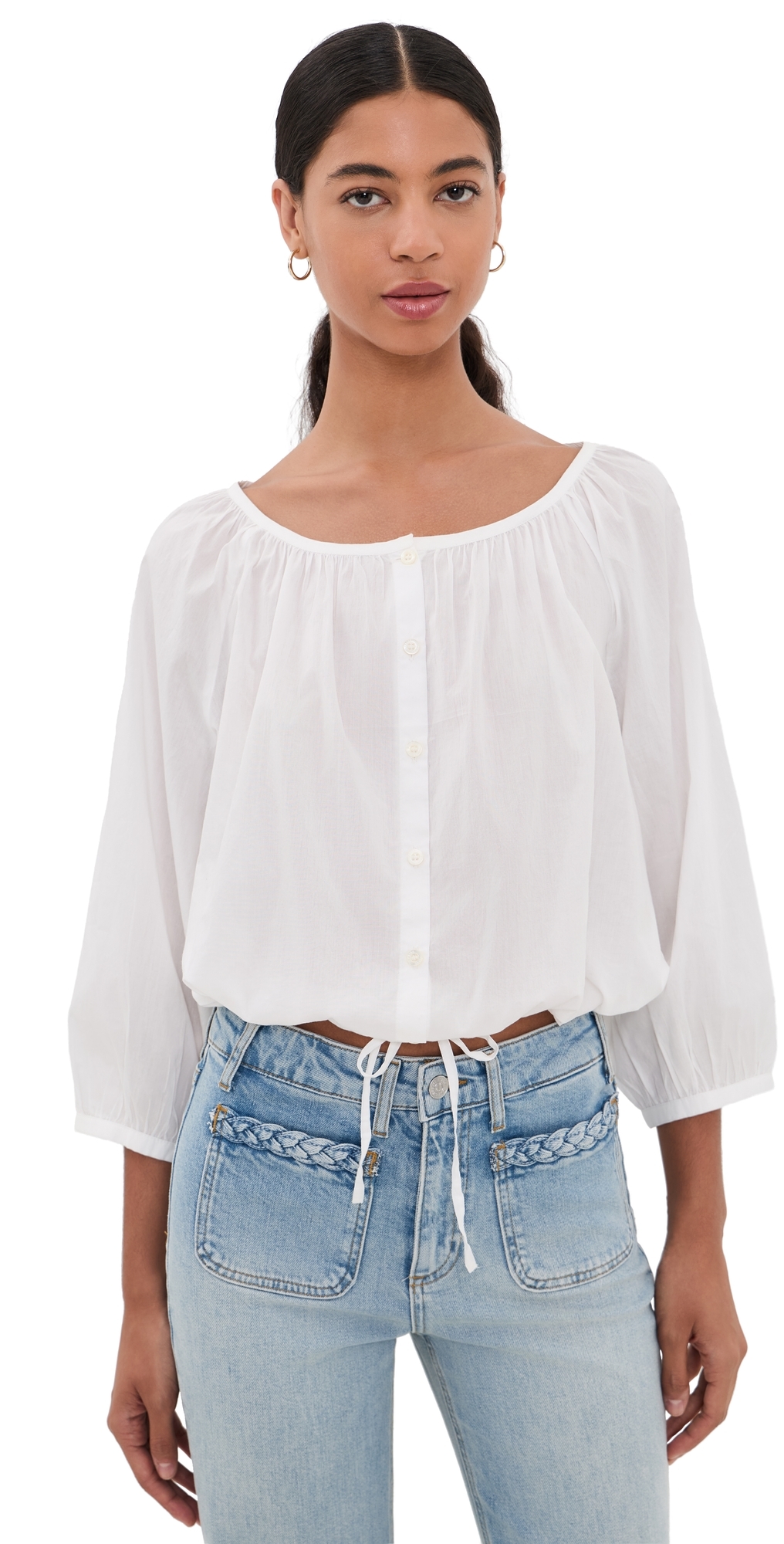 Kinzie Top White