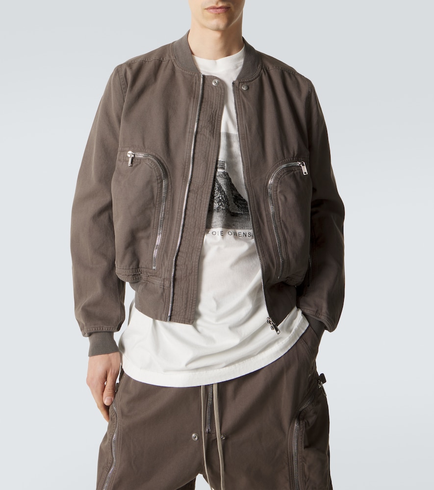 Cotton bomber jacket