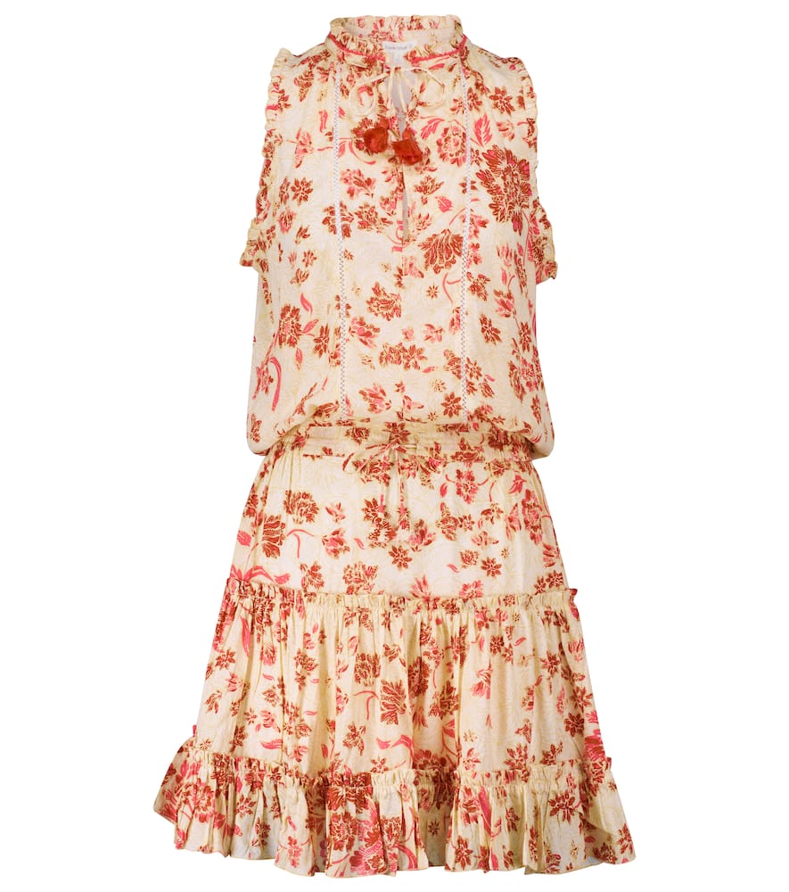 Clara floral minidress