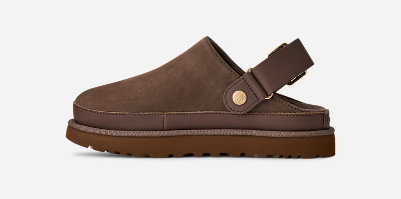 ® Women's Goldenstar Villa Clog Nubuck Shoes in Molasses