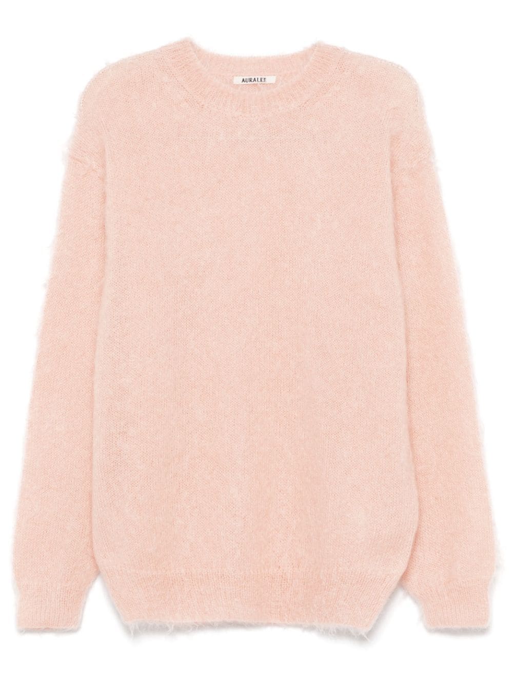 Brushed knit cardigan - Black