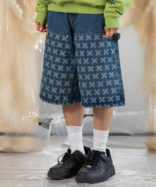 XP275 Cross Carpenter Bermuda Denim Pants