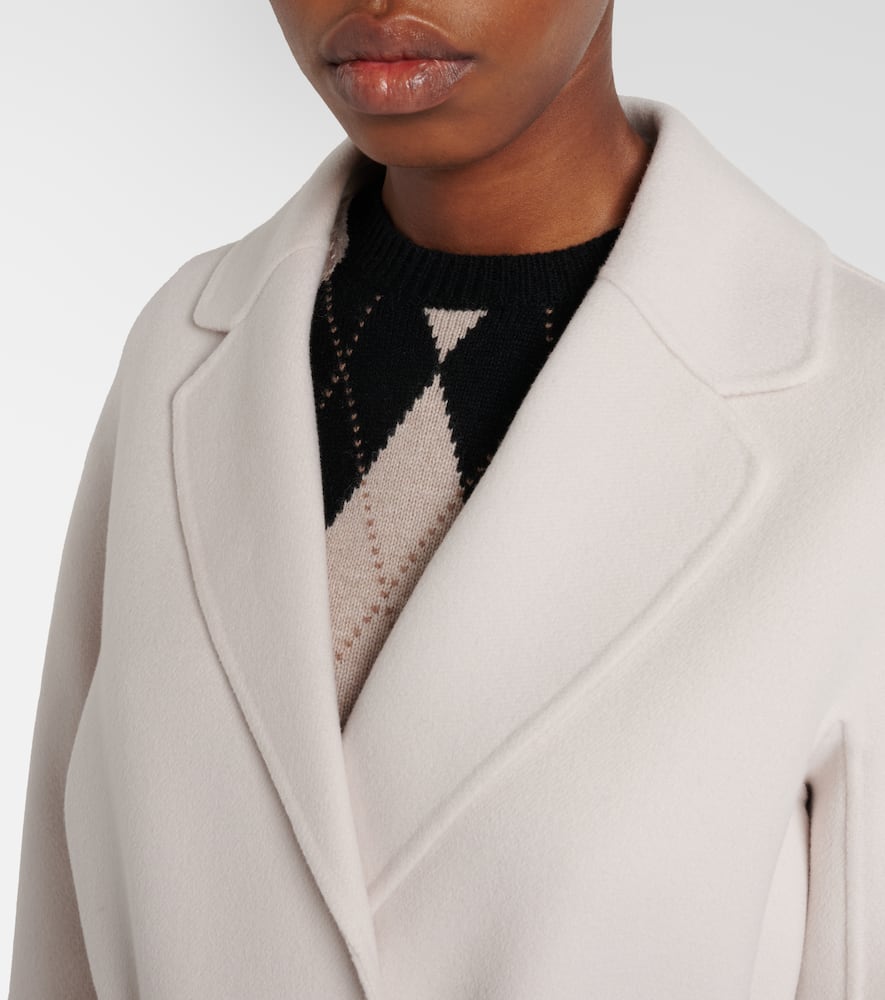 Arona virgin wool wrap coat