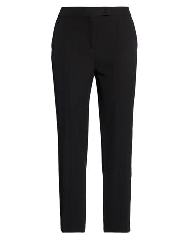Woman Pants Black Size 6 Polyester, Elastane