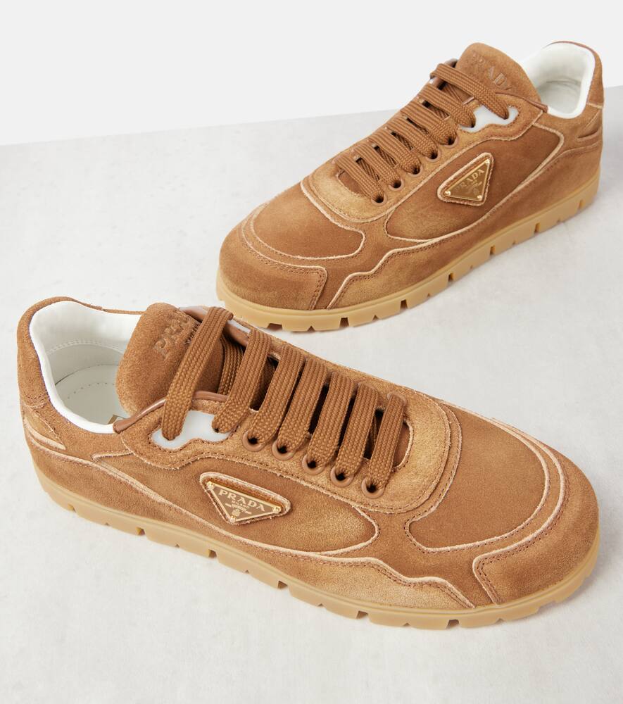 Prada Trail suede sneakers