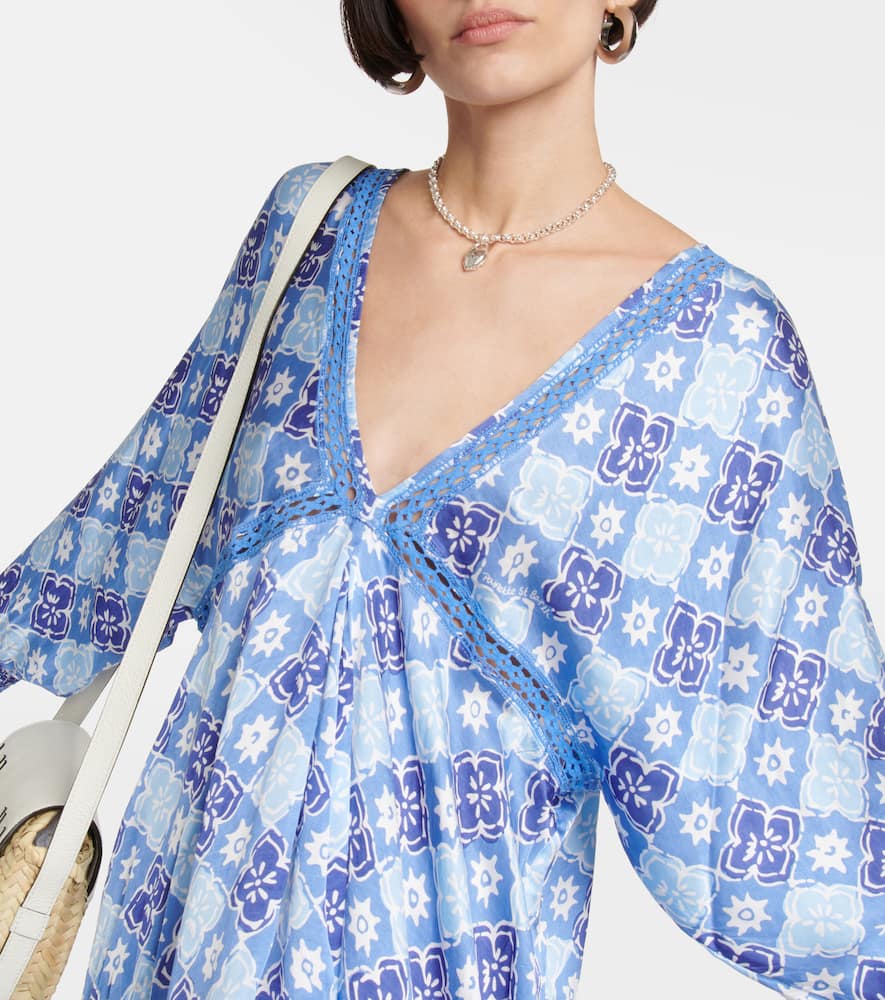 Allegra asymmetrical minidress