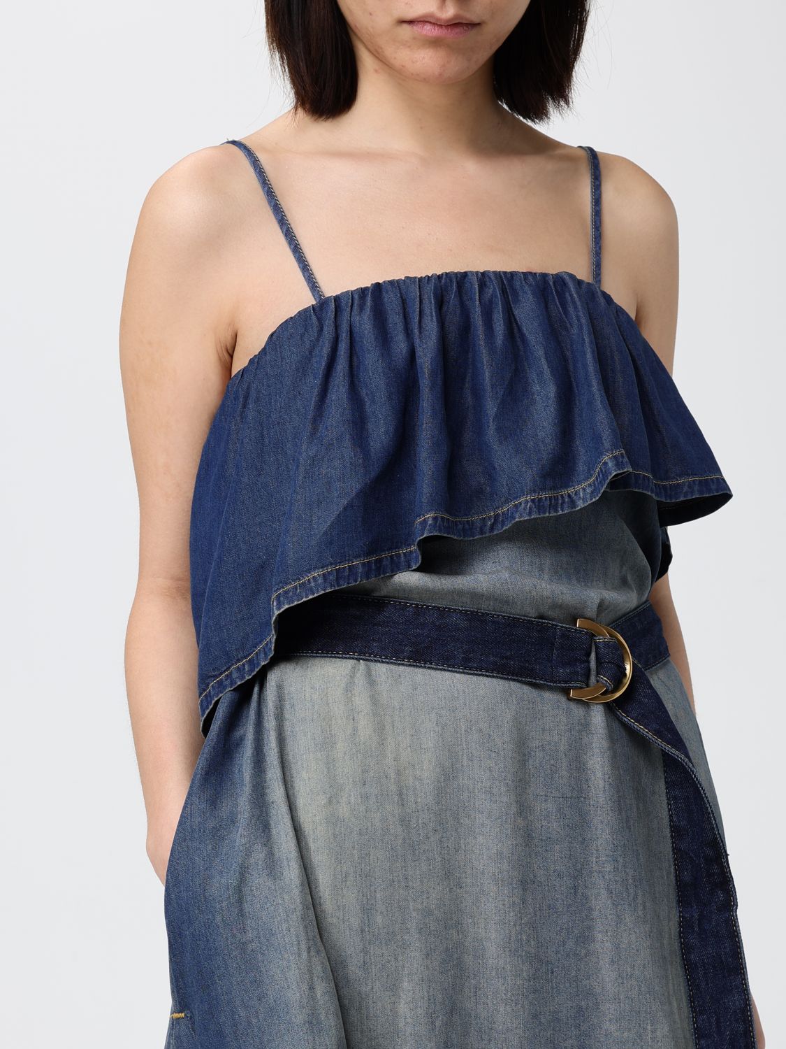 Dress Woman color Denim