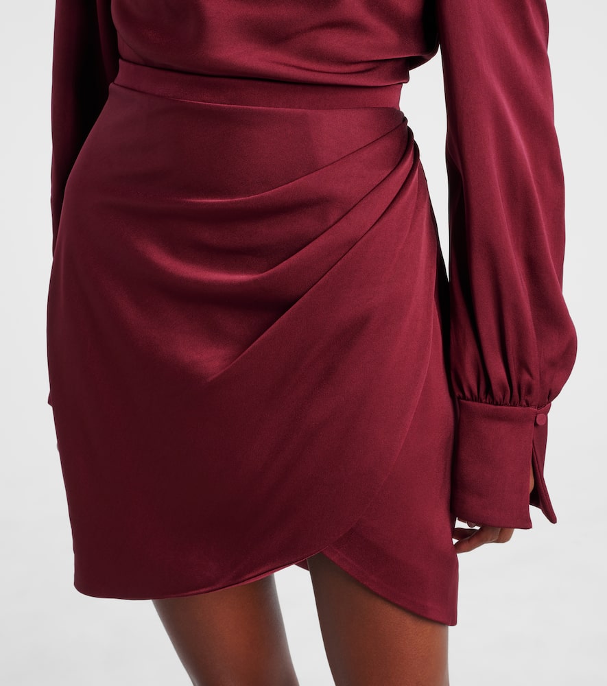 Cameron satin minidress