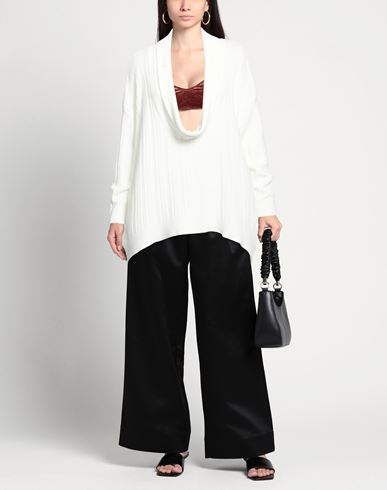 Woman Sweater White Size ONESIZE Viscose, Polyester, Polyamide