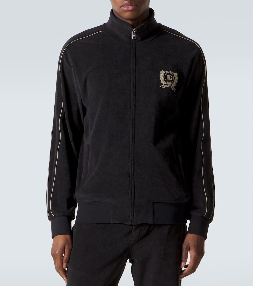 Logo cotton-blend sweatshirt