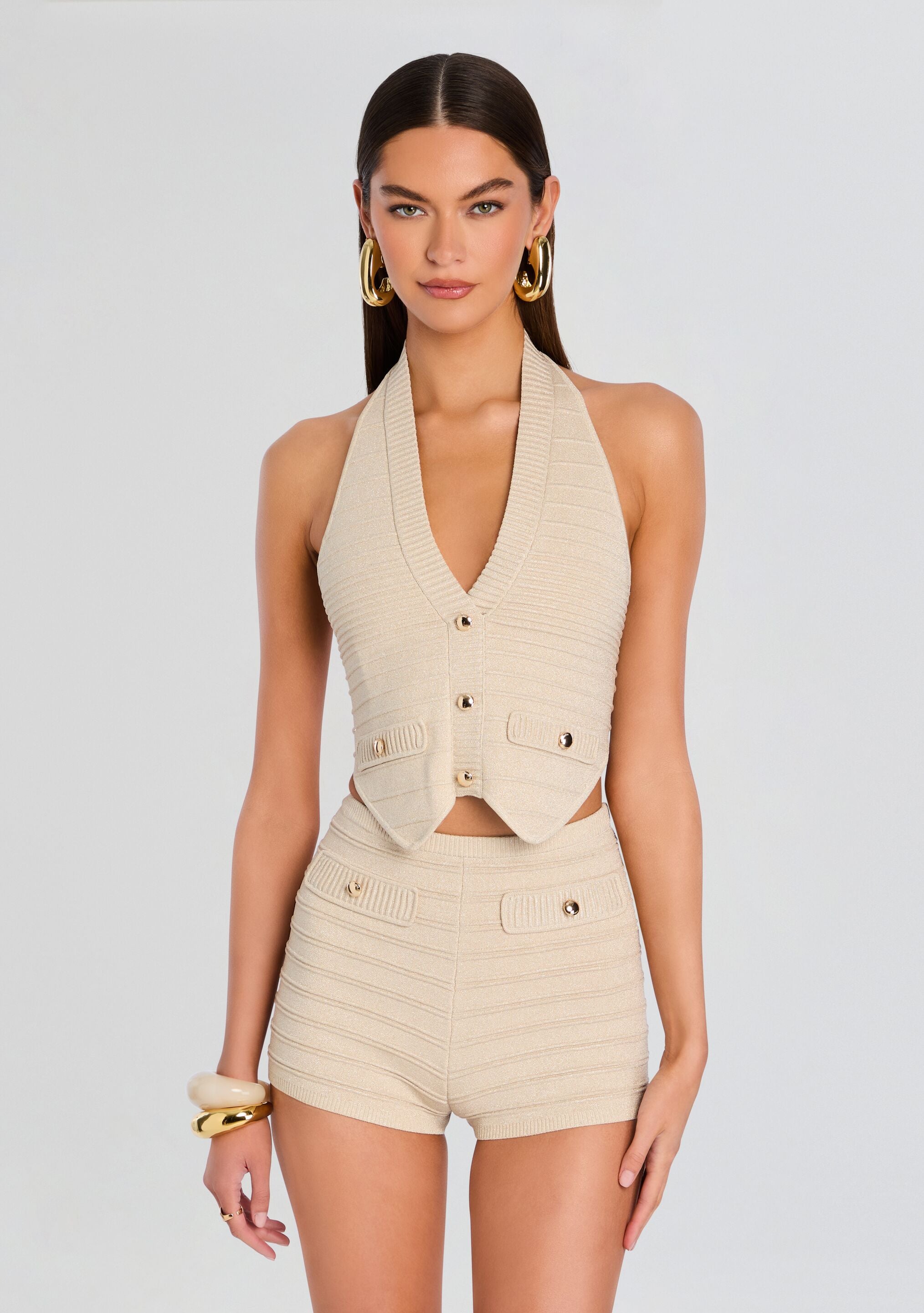 Tinsley Bandage Knit Vest