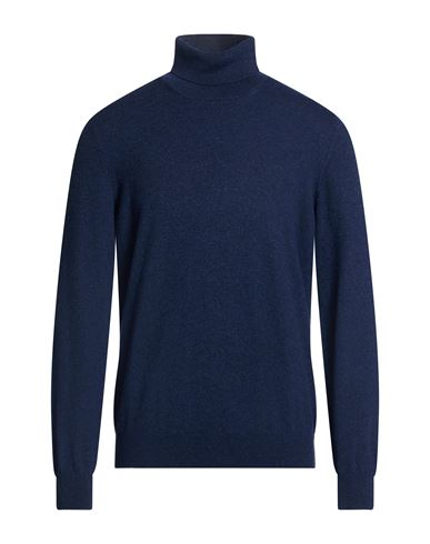 Man Turtleneck Navy Size 42 Cashmere
