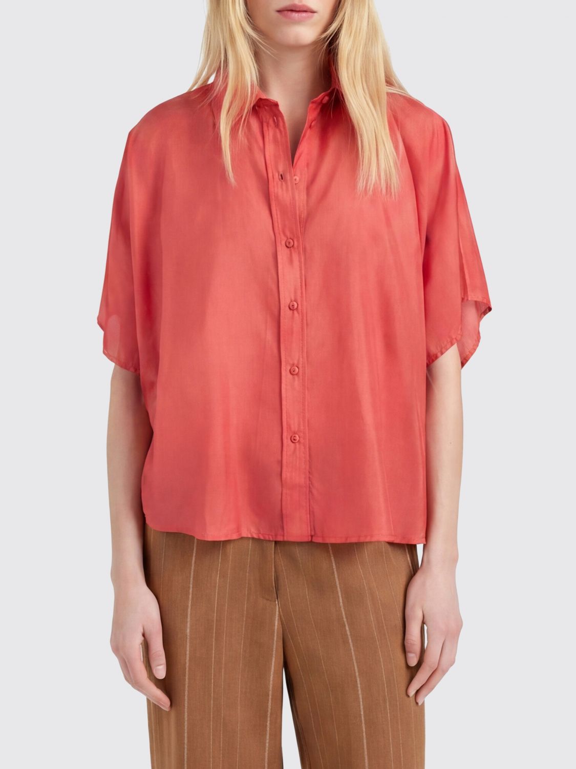 MOMONÌ Shirt Woman color Salmon